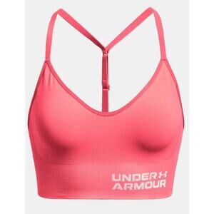 Under Armour Seamless Low Cut Longline Sports Bra Pink In Dubai Color Large